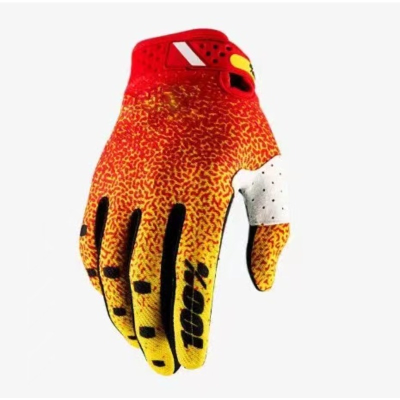 Mountain Biking Gloves Mens - Breathable Full Finger Cycling Gloves Touchscreen