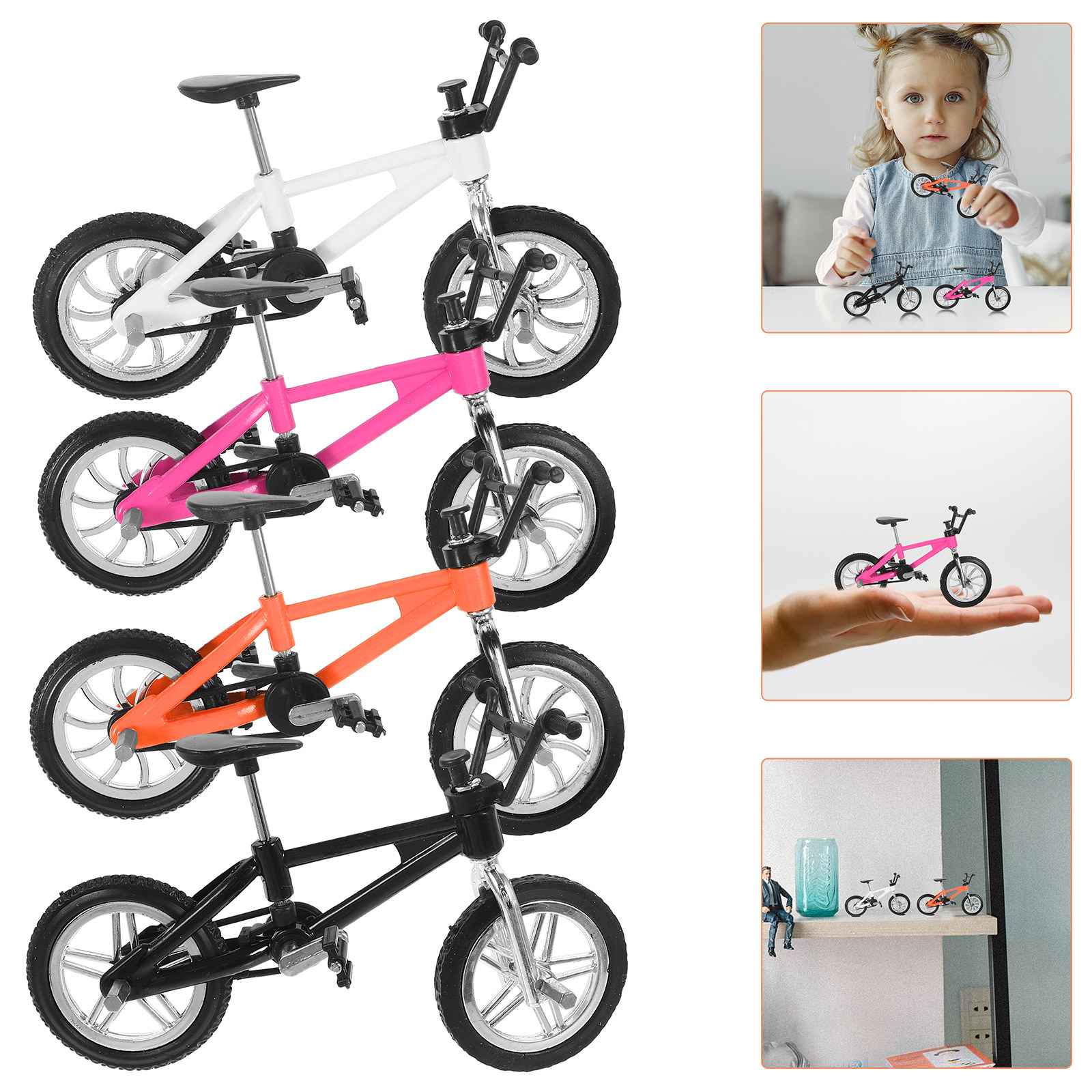 Mountain Biking Game - Miniature Finger Mountain Bike Set 4