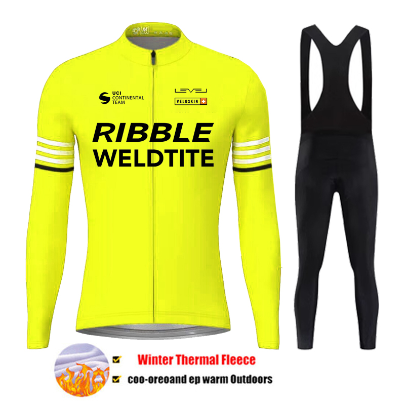 Mountain Biking Pants For Men - Winter New Cycling Clothes Set Man