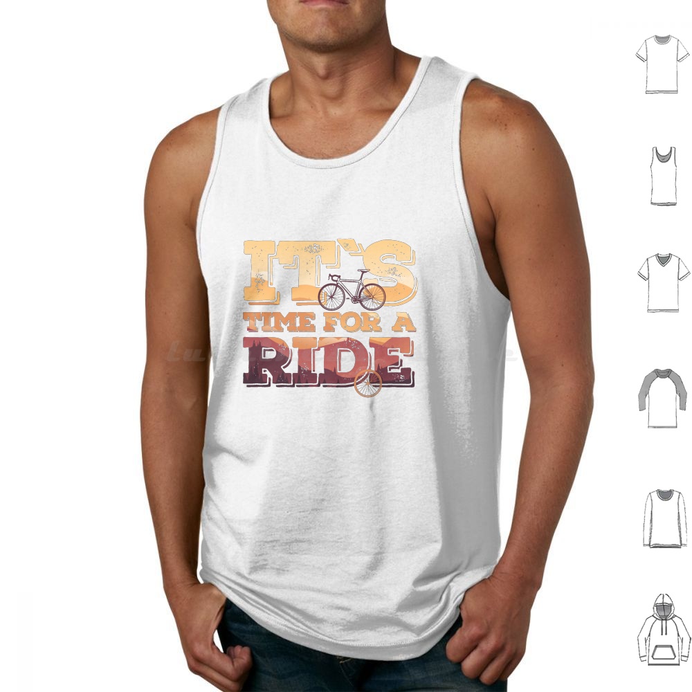 Mountain Biking Helmet Kids - It's Time For A Ride Tank