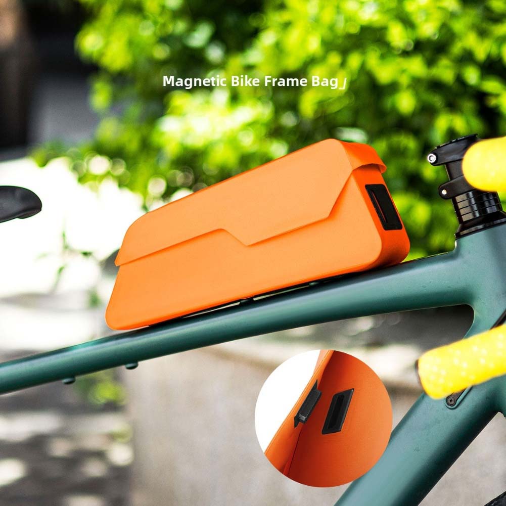 Mountain Biking Essentials - Waterproof Magnetic Bicycle Top Tube Bag