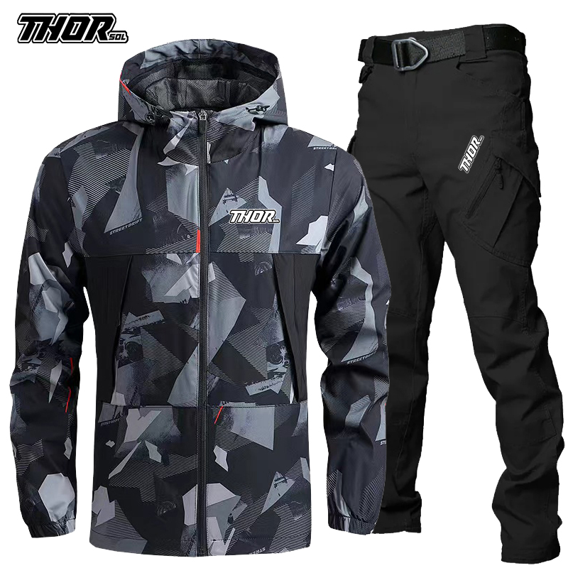 THORSOL Men Cycling Jersey Set - Mountain Biking Outfit recension och pris