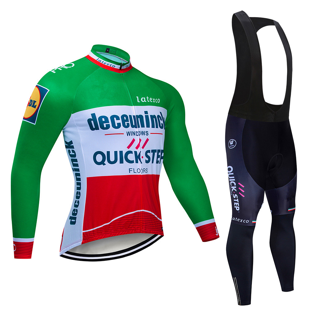 Quick step Cycling Jersey Set  - Mountain Biking Jerseys Men recension och pris