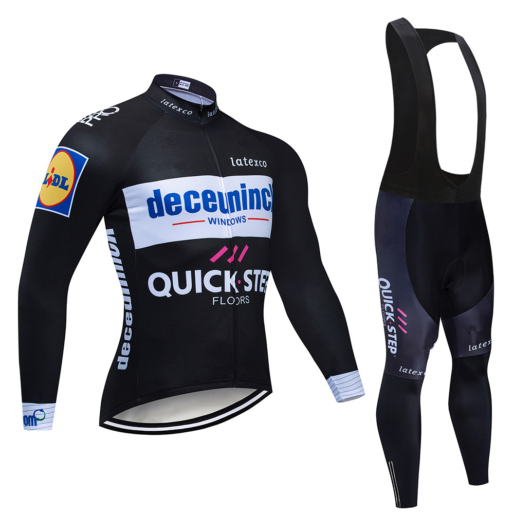 Quick step Cycling Jersey Set  - Mountain Biking Jerseys Men recension och pris