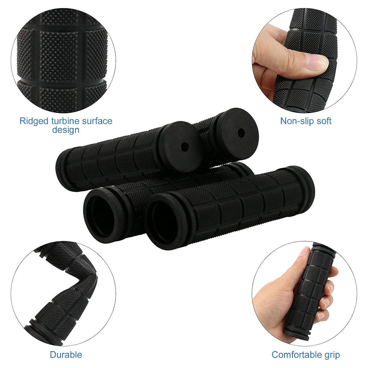 1 Pair Of Bicycle Handlebar Gl - Mountain Biking Gloves recension och pris
