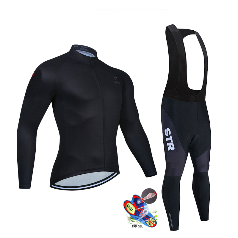 Autumn Black Cycling Jersey Se - Mountain Biking Pants For Men recension och pris