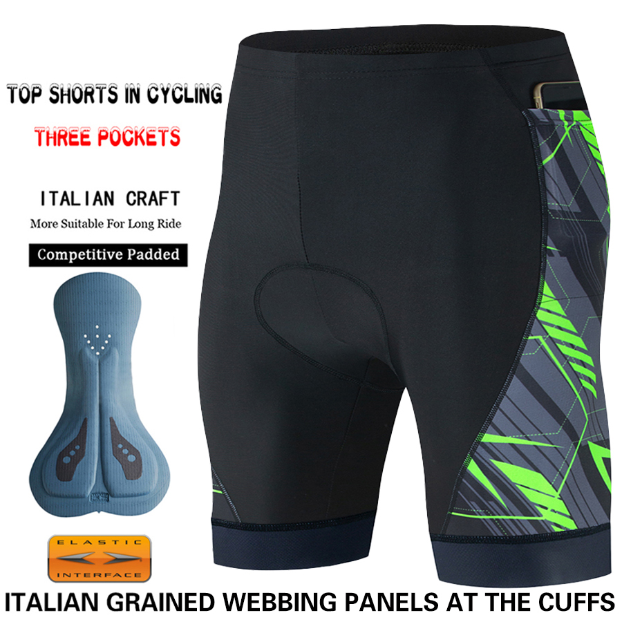 3 Pockets Men's Cycling Shorts - Mountain Biking Outfit recension och pris