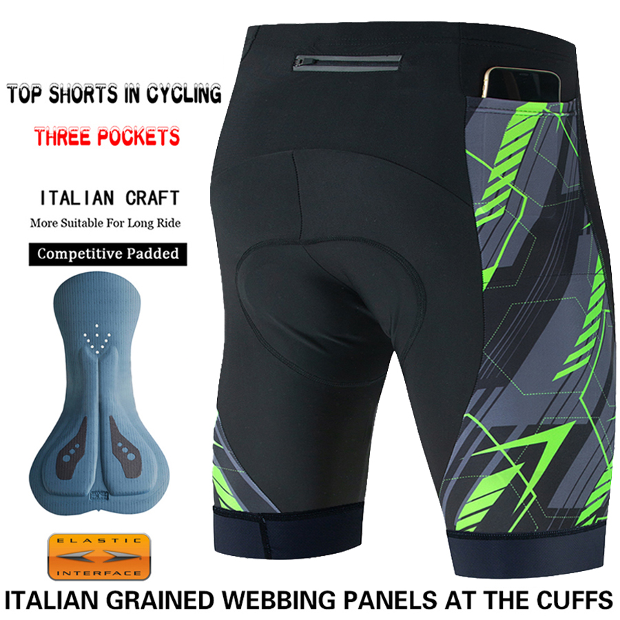 3 Pockets Men's Cycling Shorts - Mountain Biking Outfit recension och pris