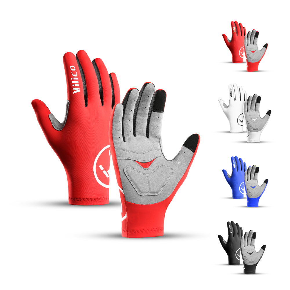 1Pair Vilico Full Finger Cycli - Mountain Biking Gloves recension och pris