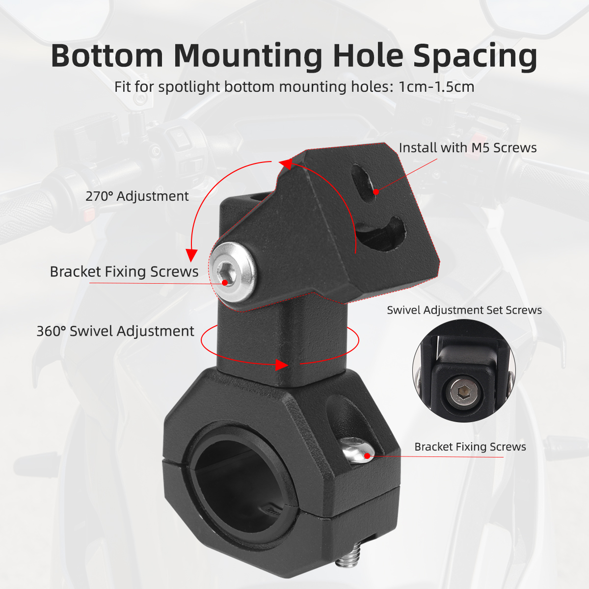 1/2X Universal Motorcycle LED  - Mountain Biking Derby recension och pris