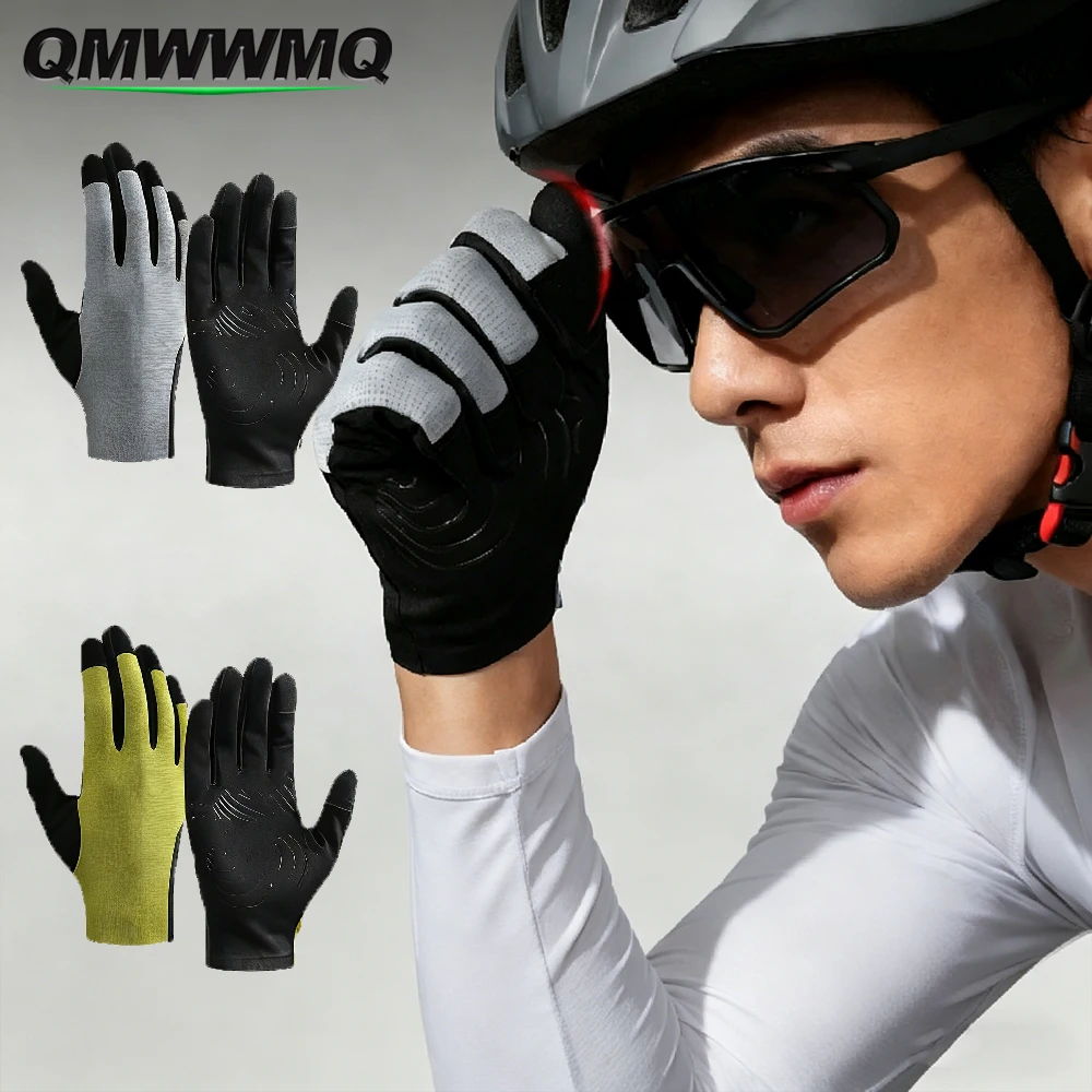1 Pair Touchscreen Full Finger - Mountain Biking Gloves Mens recension och pris