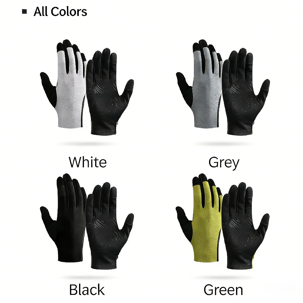 1 Pair Touchscreen Full Finger - Mountain Biking Gloves Mens recension och pris