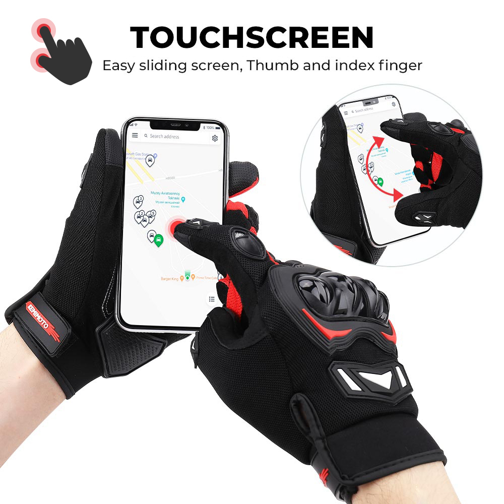 KEMITOUR Summer Motorcycle Glo - Mountain Biking Gloves recension och pris